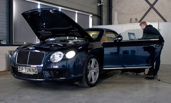 Bentley Continental gtc ziptuning chiptuning