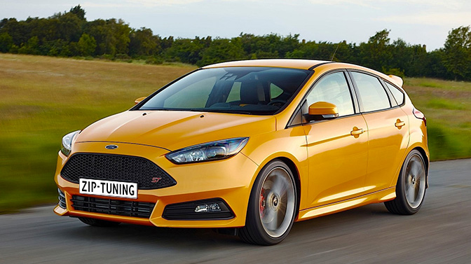 Ford Focus ST dynowar ziptuning chiptuning