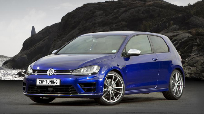 Extra pit in redelijk tamme Golf R