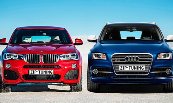 Dynowar Audi SQ5 3.0d versus de BMW X4 35d