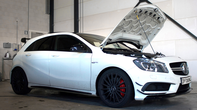 chiptuning mercedes benz a45 amg