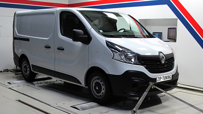 Renault Trafic 1.6 DCI chiptuning